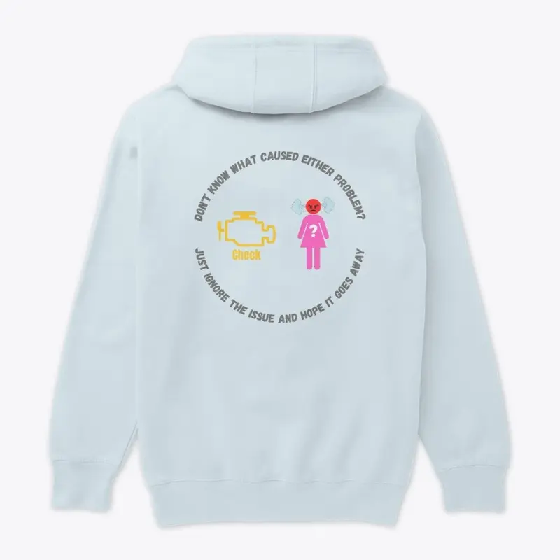 Check Engine Confusion Premium Hoodie